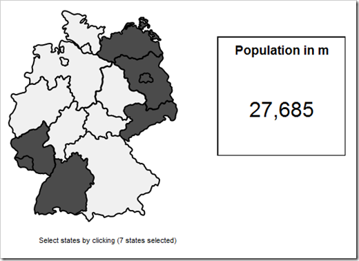 Multiselect Interactive Map - click to enlarge