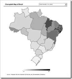 Choropleth Map Brazil - click to enlarge