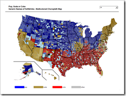 Pop Soda Coke by US Counties - click to enlarge