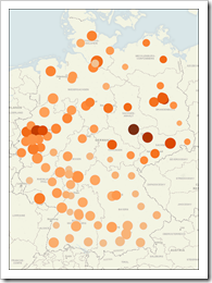 Map of Germany (Tableau's standard) - click to enlarge
