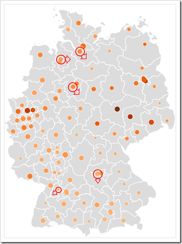 Background map of Germany original - click to enlarge