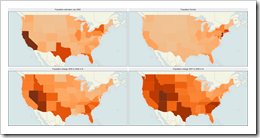 Choropleth Maps with Polygons - click to enlarge