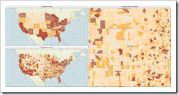 Tableau's Built-In Choropleth Maps - click to enlarge