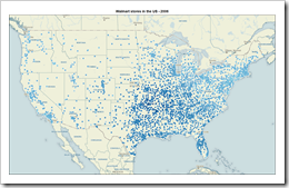 The Growth of Walmart - click to enlarge