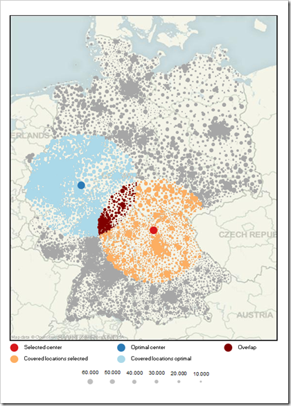 Map of catchment areas - click to enlarge