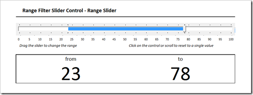 Range Slider Control - click to enlarge