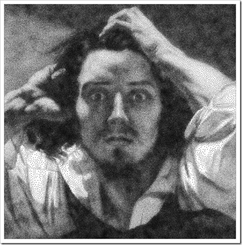 Gustave Courbet's The Desperate Man