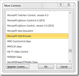 Microsoft Web Browser
