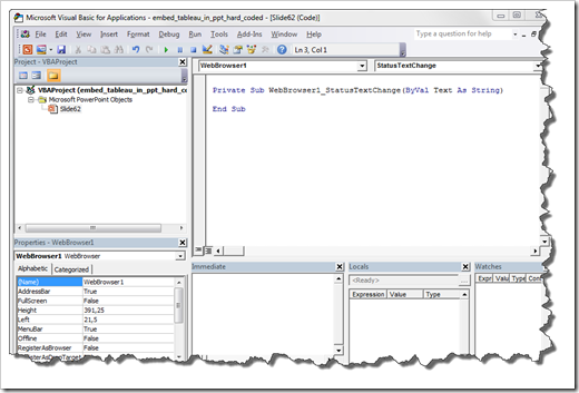 Visual Basic Editor