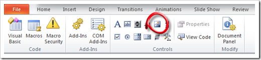 Insert Image ActiveX Control