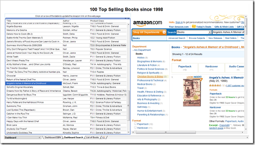 Amazon Link Search - click to enlarge