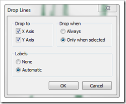 Drop Lines Settings - click to enlarge