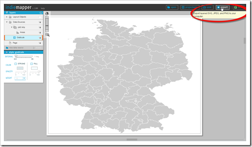 Export - click to enlarge