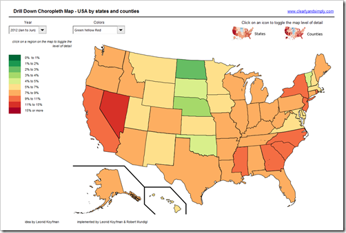 USA by States