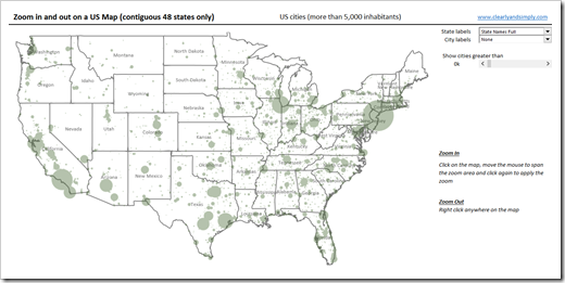 USA Map with cities - click to enlarge
