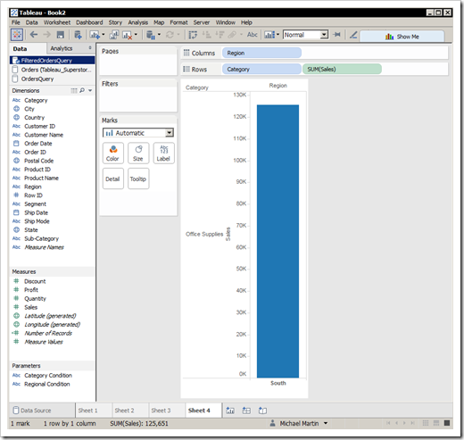 Tableau View 7