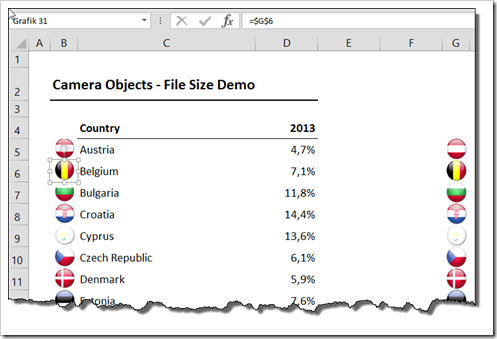 Camera Objects bloat File Size - Step 6