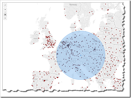 Tableau Radial Selection