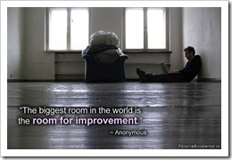 Improvement - Photographer: Celestine Chua (flickr.com)