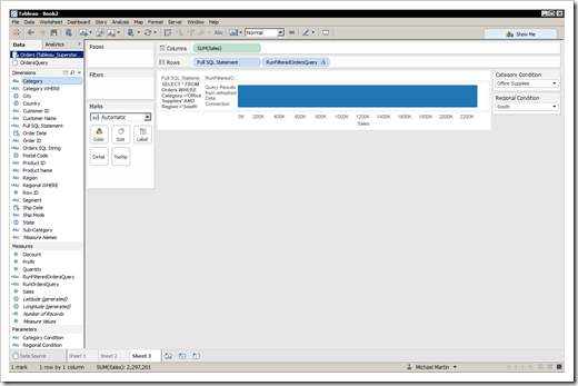Tableau View 6