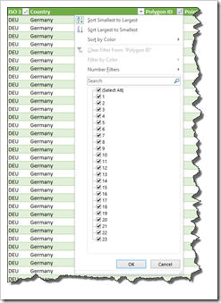 Polygons of Germany