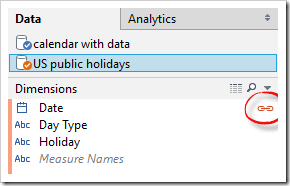 US public holidays data blending