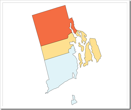 Choropleth Map Rhode Island (new version)