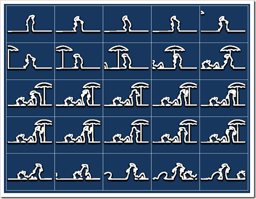Dynamic Storyboard La Linea 5x5